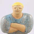 Lisa Larson (Fotbollsspelare 1979) Striking Soccer Player 22 cm (5)