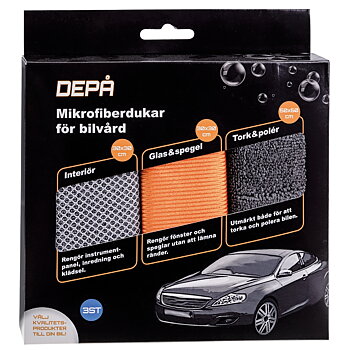 Rengöringsduk Bil 3-P Mikrofiber