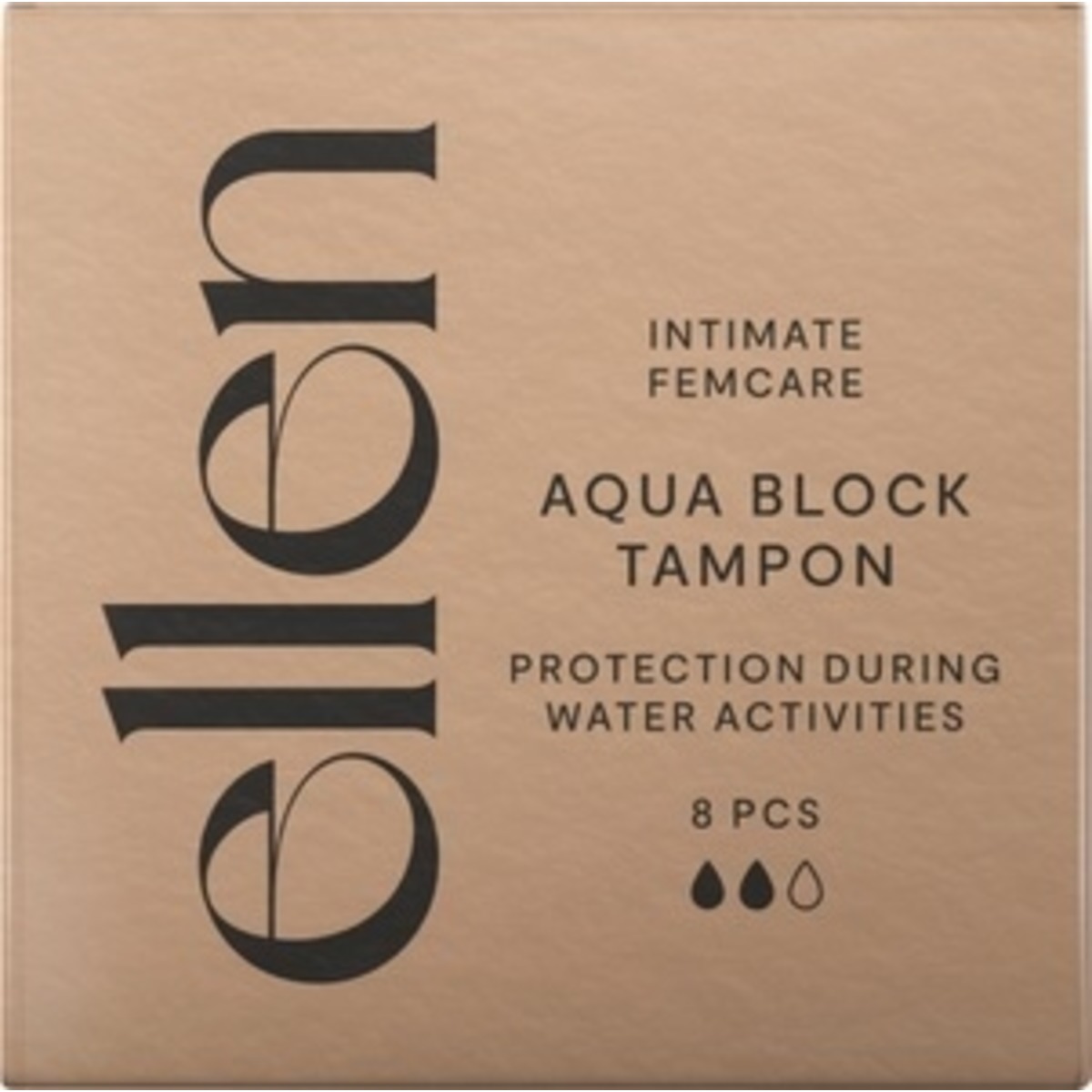 ellen® Aqua Block Tampon 8st