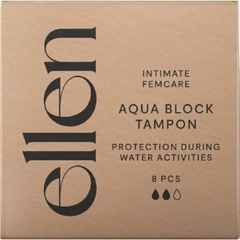 ellen® Aqua Block Tampon 8st