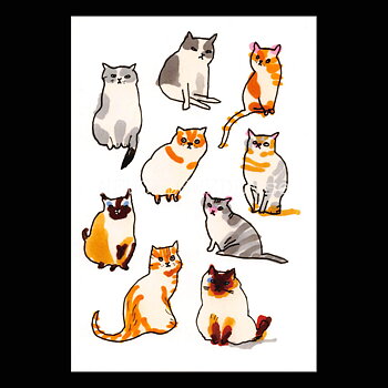 The Year 2020 - Marie Åhfeldt - Postcard A6 - 1608