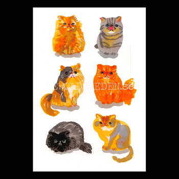 Fluffy 2020 - Marie Åhfeldt - Postcard A6 - 1608