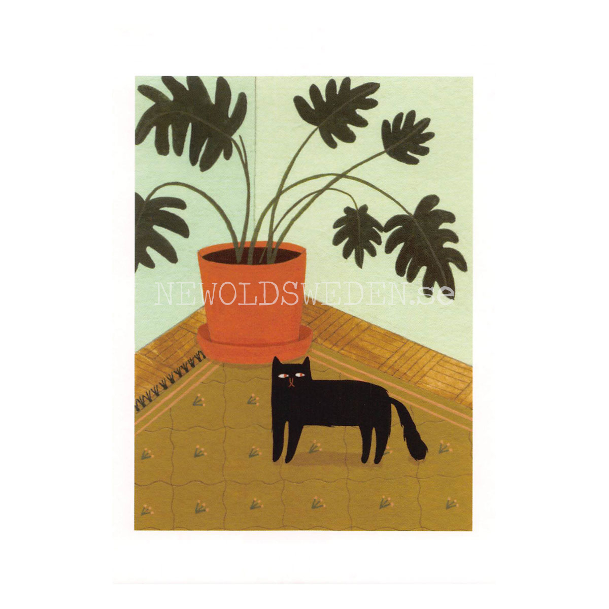 Philodendron 2015- Yelena Bryksenkova - Postcard A6 - 1608 - 2