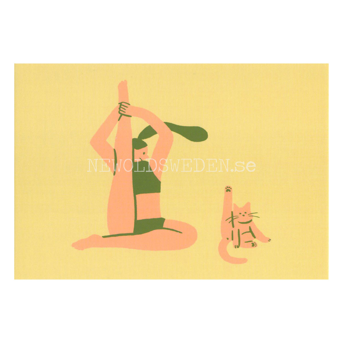 Morning Stretching 2019 - Bono Kim - Postcard A6 - 1608 - 2