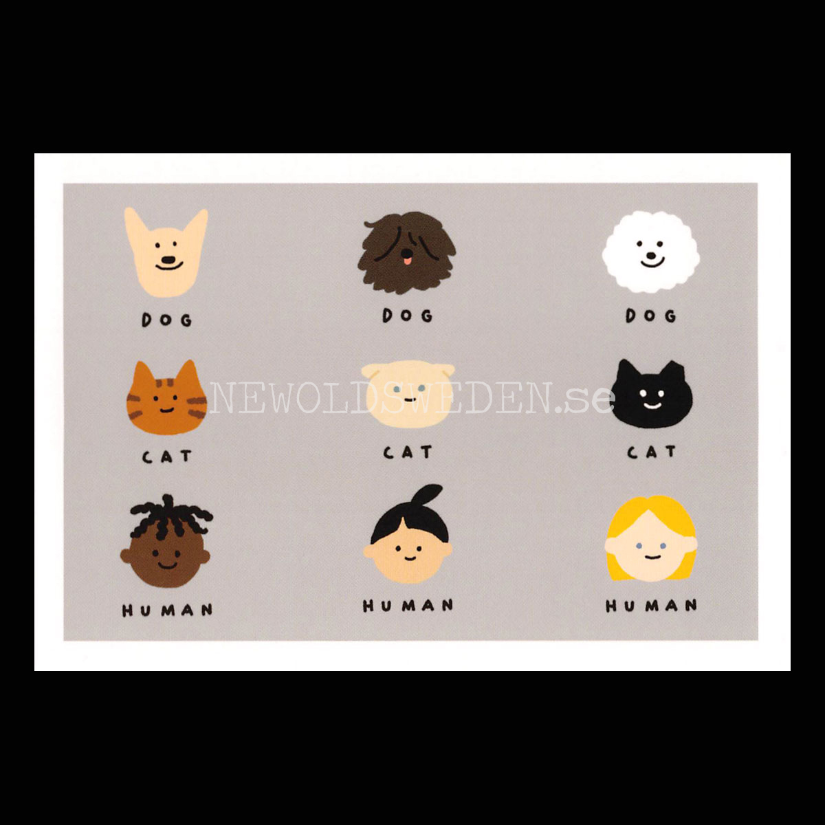 No One is Equal Until Everyone is Equal 2020 - Bono Kim - Postcard A6 - 1608