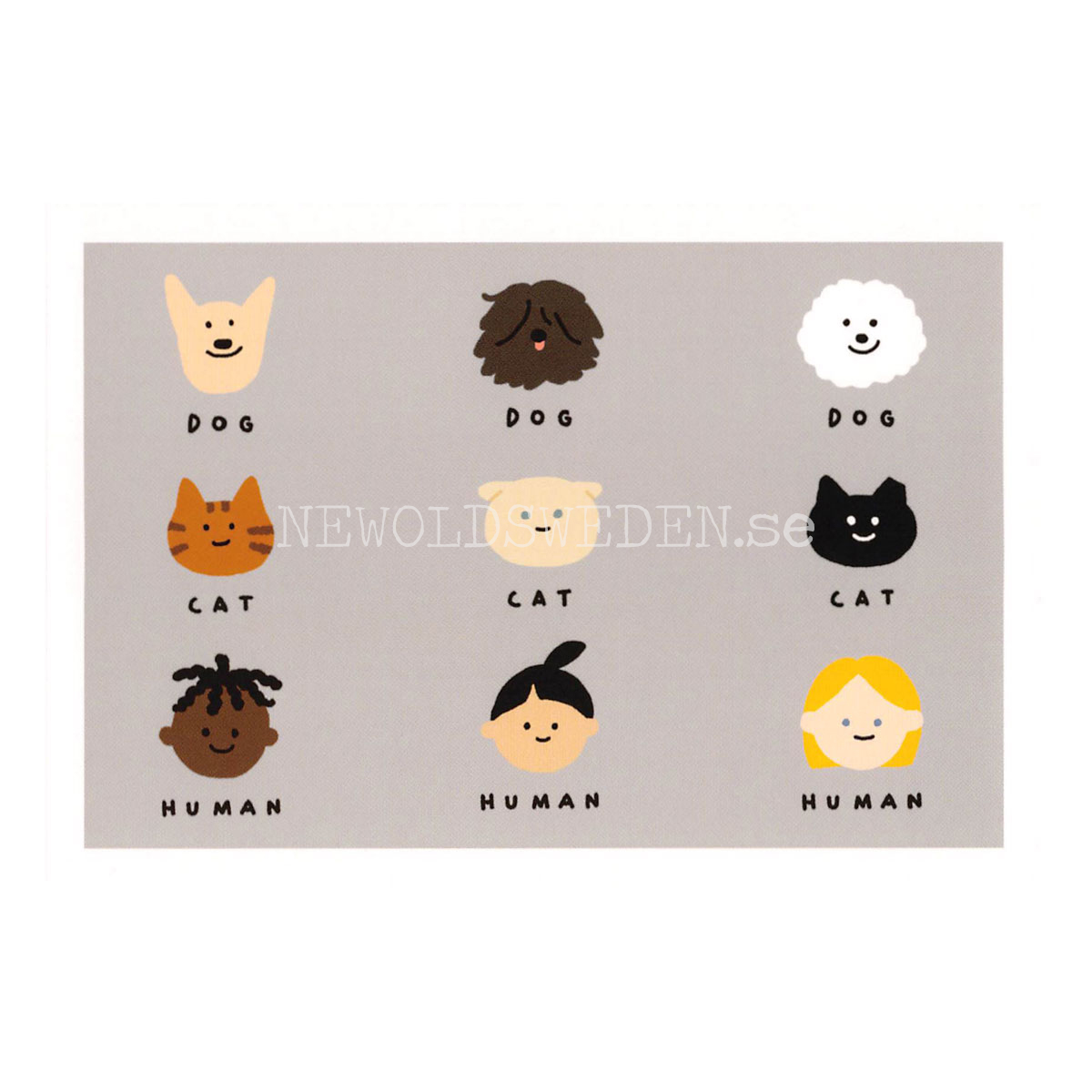 No One is Equal Until Everyone is Equal 2020 - Bono Kim - Postcard A6 - 1608 - 2