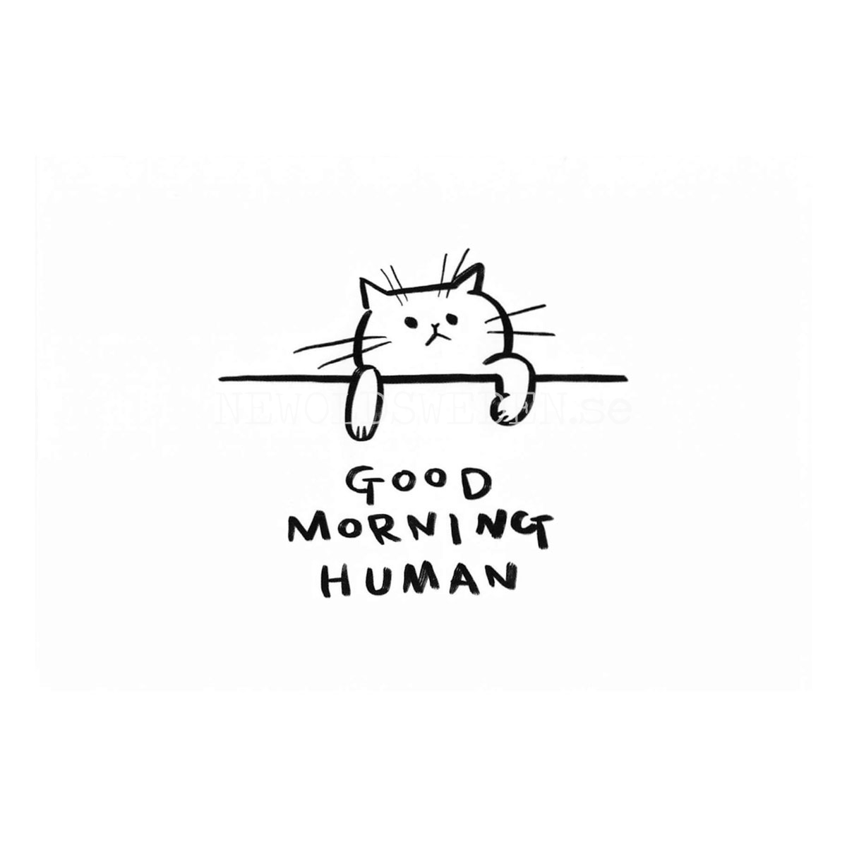Good Morning Human 2019 - Bono Kim - Postcard A6 - 1608 - 2