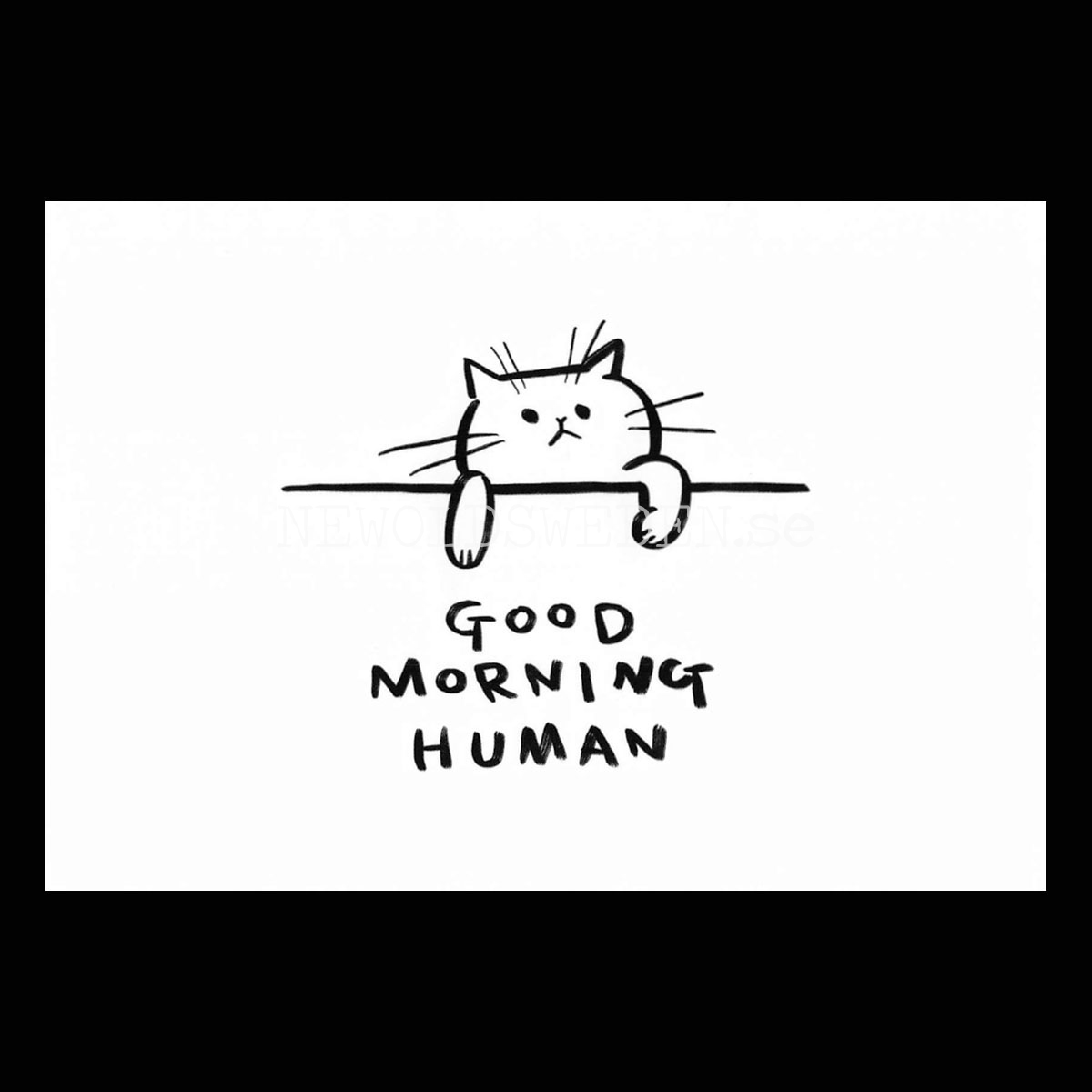Good Morning Human 2019 - Bono Kim - Postcard A6 - 1608