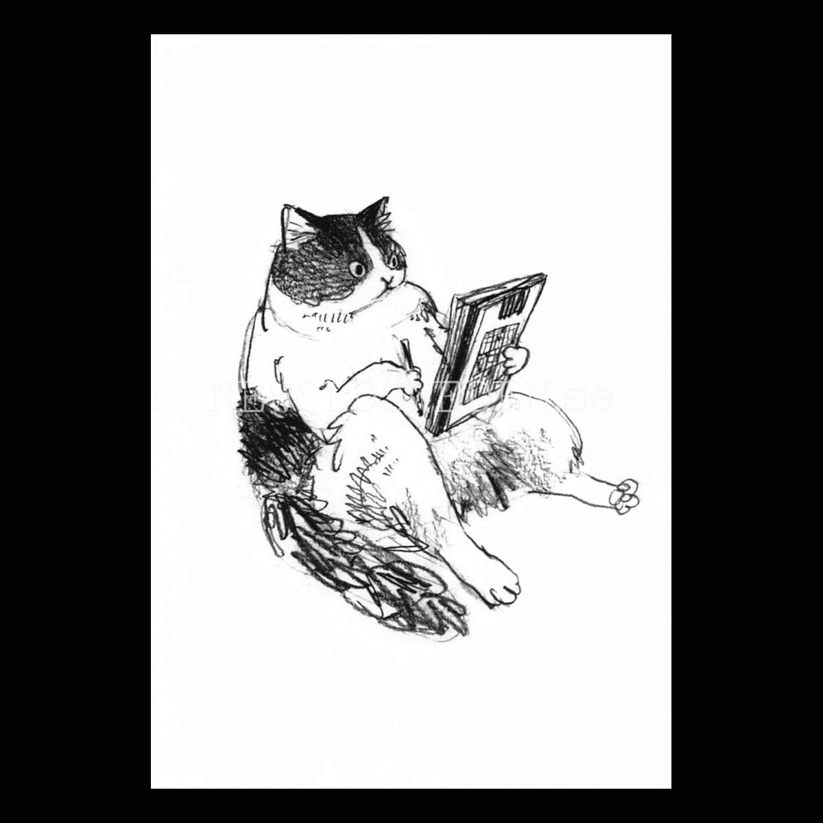 Sudoku Mobu 2020 - Kathy Lam - Postcard A6 - 1608