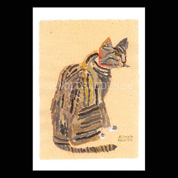 Island Cat 2017 - mirocomachiko - Postcard A6 - 1608