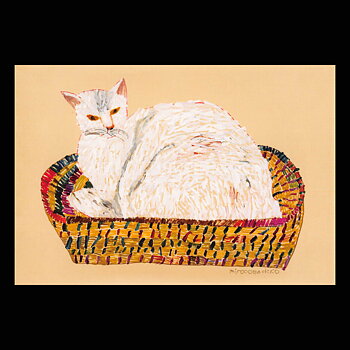 Bakery Cat 2018 - mirocomachiko - Postcard A6 - 1608