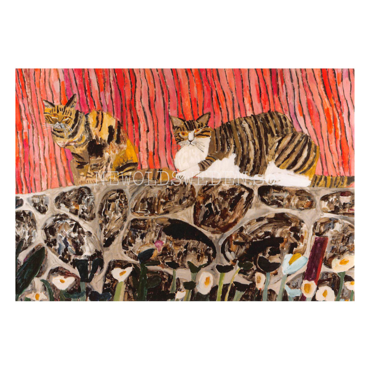 Cats of Echigotsumari 2017 - mirocomachiko - Postcard A6 - 1608 - 2
