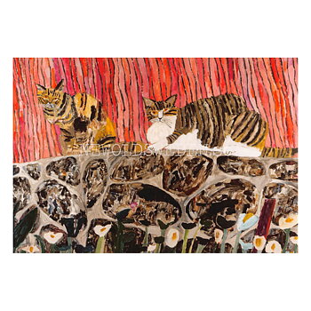 Cats of Echigotsumari 2017 - mirocomachiko - Postcard A6 - 1608