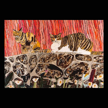 Cats of Echigotsumari 2017 - mirocomachiko - Postcard A6 - 1608