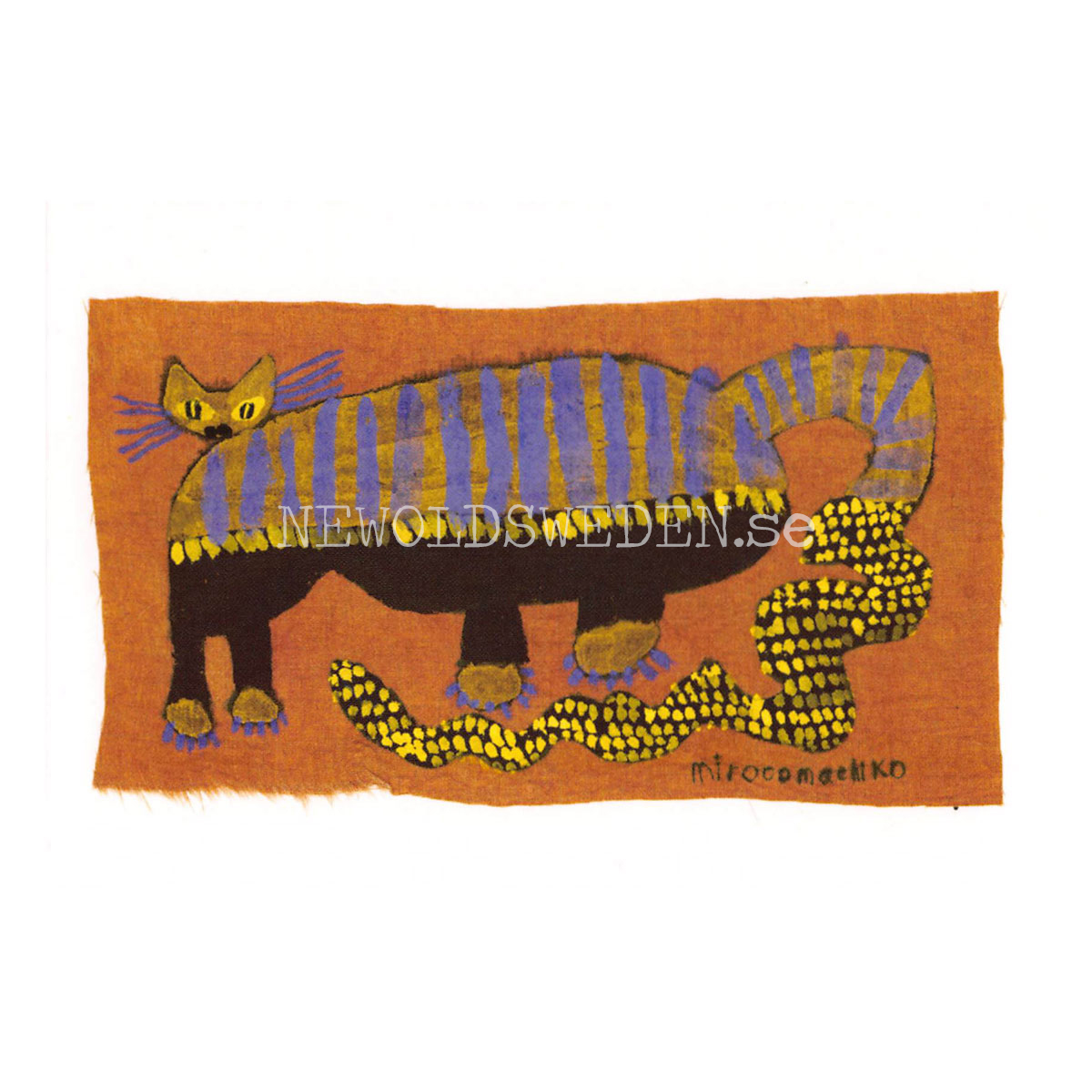 Island Cat 24 2019 - mirocomachiko - Postcard A6 - 1608 - 2
