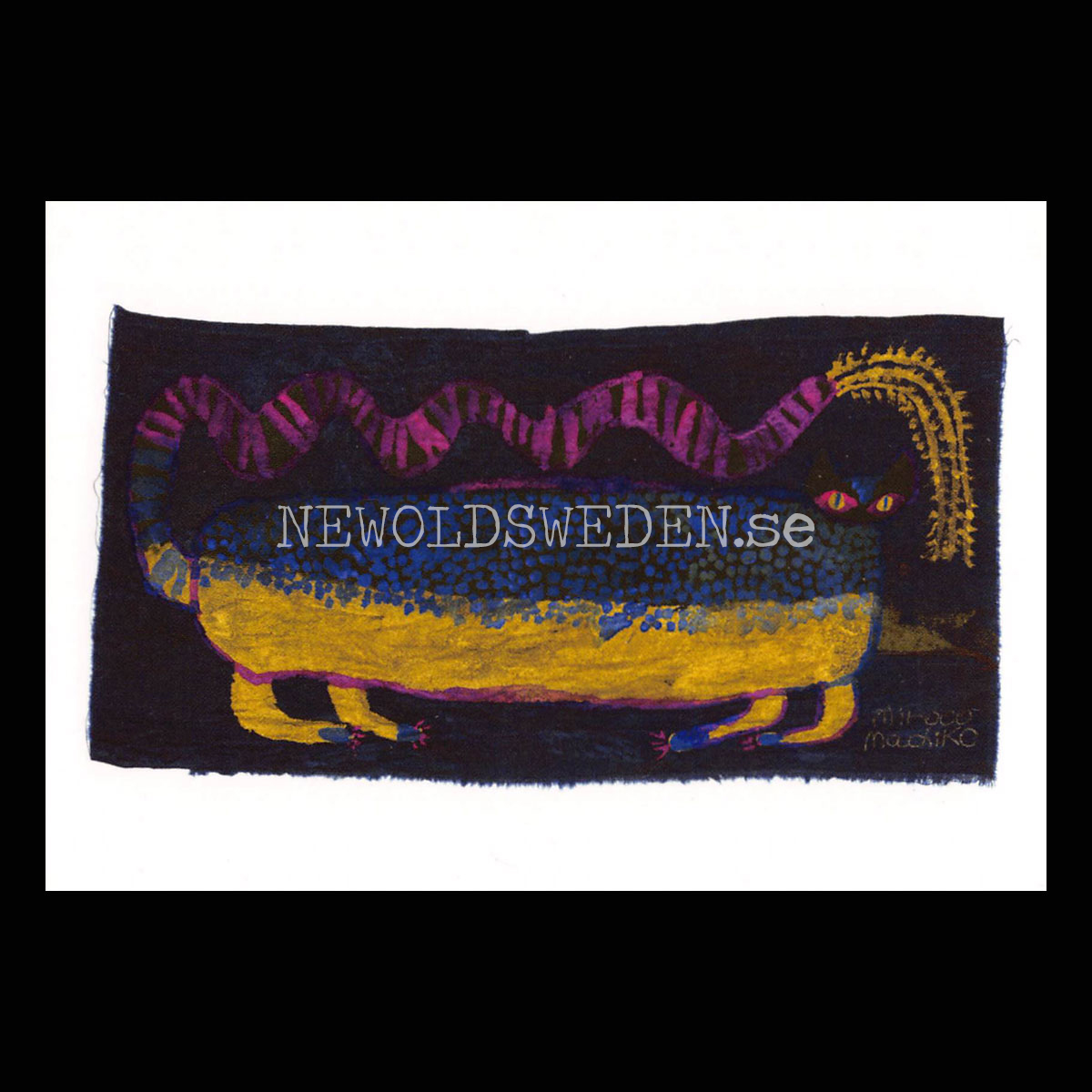 Island Cat 23 2019 - mirocomachiko - Postcard A6 - 1608