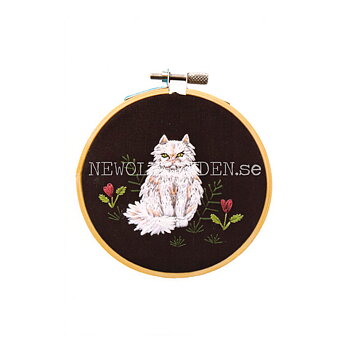 White Cat 2020 - Emma Morton - Postcard A6 - 1608