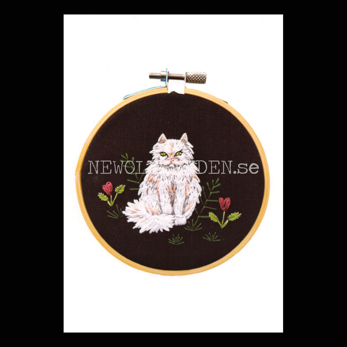 White Cat 2020 - Emma Morton - Postcard A6 - 1608