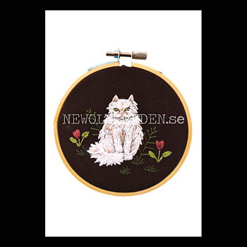 White Cat 2020 - Emma Morton - Postcard A6 - 1608