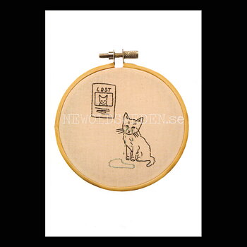 Lost Cat 2020 - Emma Morton - Postcard A6 - 1608