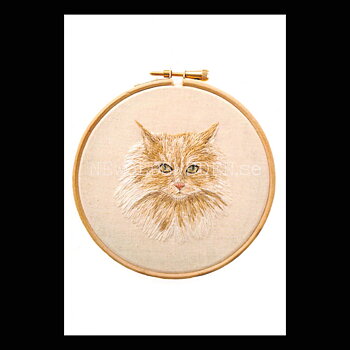 Fluffy Cat 2020 - Emma Morton - Postcard A6 - 1608