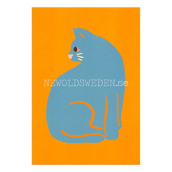 Orange Cat 2020 - Naomi Wilkinson - Postcard A6 - 1608