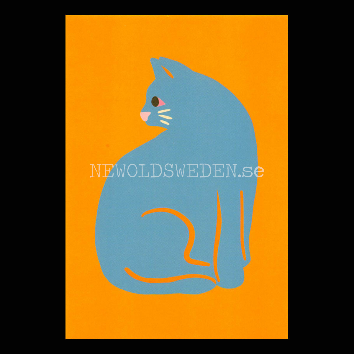 Orange Cat 2020 - Naomi Wilkinson - Postcard A6 - 1608