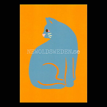 Orange Cat 2020 - Naomi Wilkinson - Postcard A6 - 1608