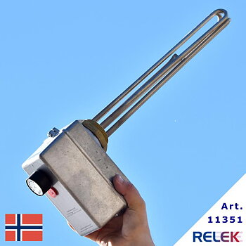 Elpatron 4500W 5-85°C 1-stegs EP1-N-4,5rf 230V Norge