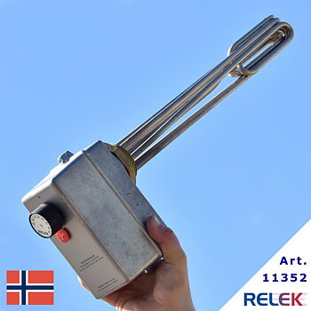 Elpatron 6000W 5-85°C 1-stegs PP1-N-6rf 230V Norge