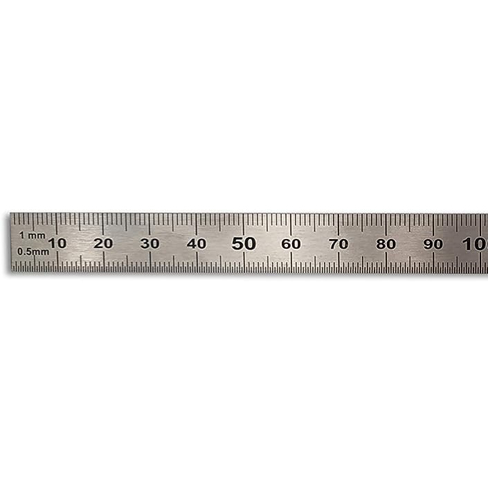 Smal stållinjal 30 cm, Graphoplex