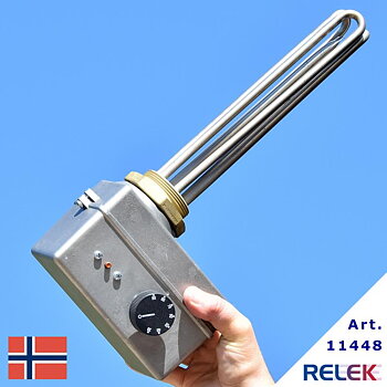 Elpatron 1500W 30-90°C 2-stegs EP2-SN-1,5rf sidomont 230V No
