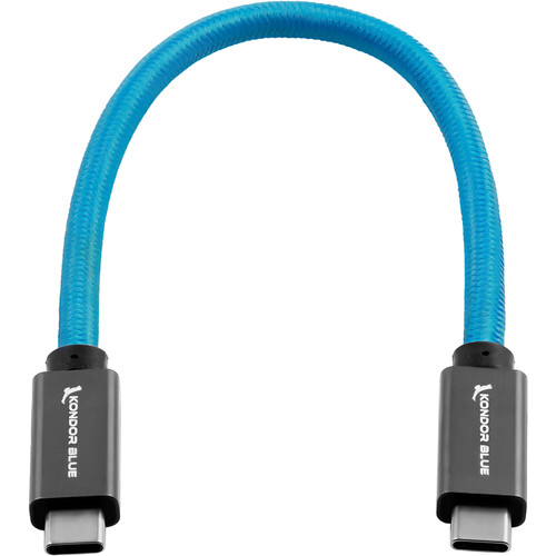 Kondor Blue USB-C 3.1 Gen 2 Cable 21cm - 2