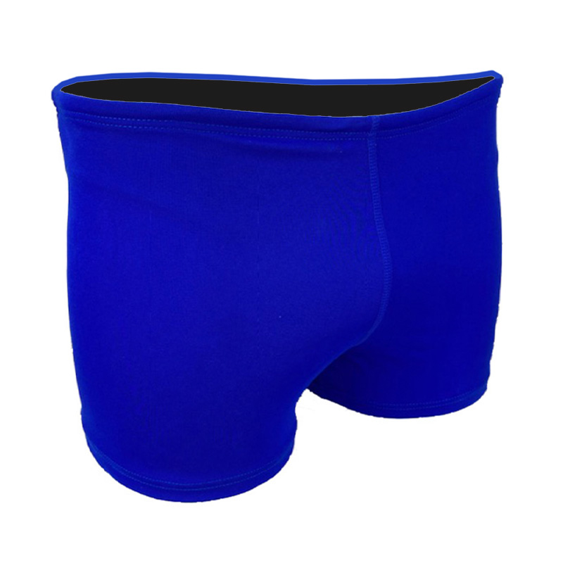 Badehosen klassische Boxer style blau - 2