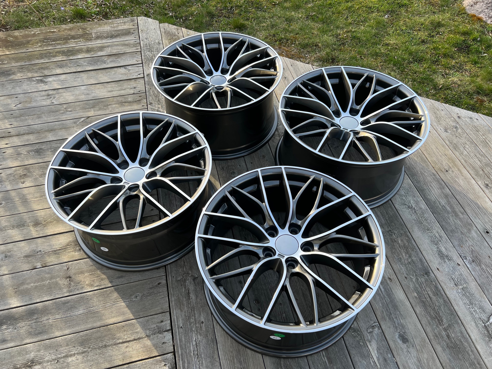 20" Performance 3 Gunmetal/machined 5x120 - 5