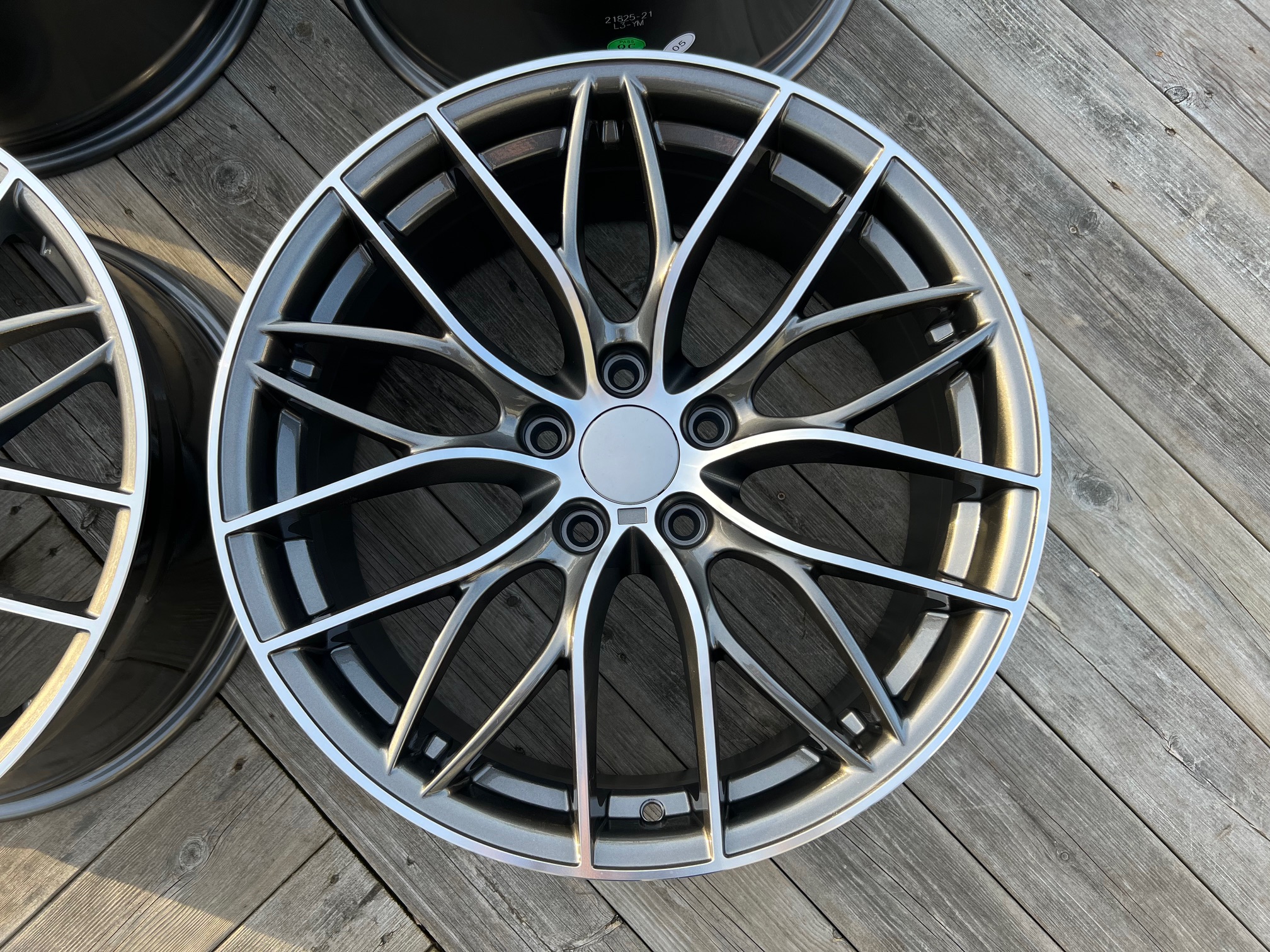 20" Performance 3 Gunmetal/machined 5x120 - 7