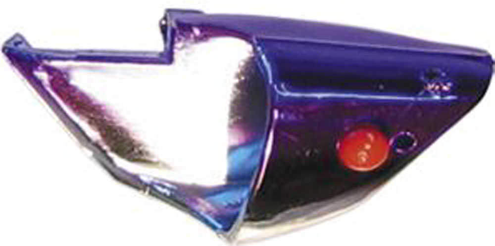 This lure is adapted to lures between 10-15 cm. It is best fished at speeds between 1-2 knots