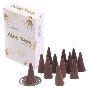 Stamford  Rökelsekoner - Aloe Vera