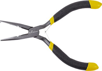 liten perfekt tång utformad för sportfiskare på alla nivåer och kommer att revolutionera hur du byter fjäderringar på dina fiskebeten. 
