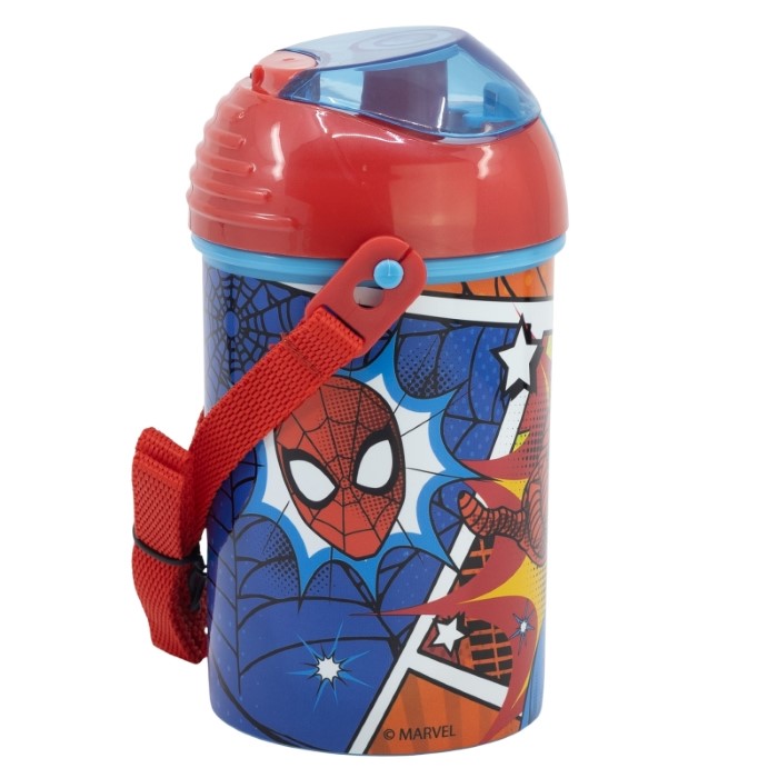 Spiderman Vattenflaska Pop Up 450 ml AG