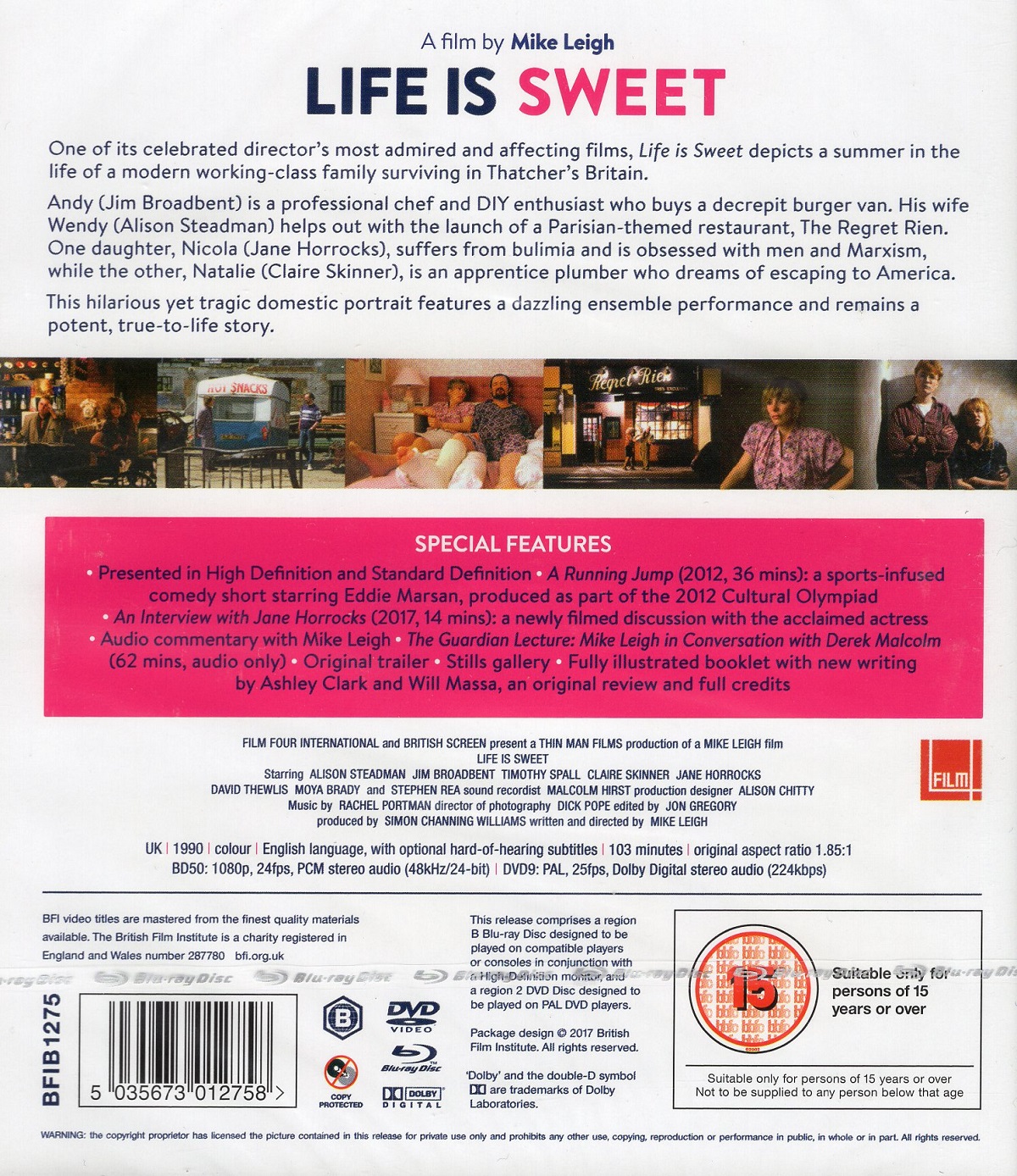 Life Is Sweet (ej svensk text) (Blu-ray + DVD) - 2