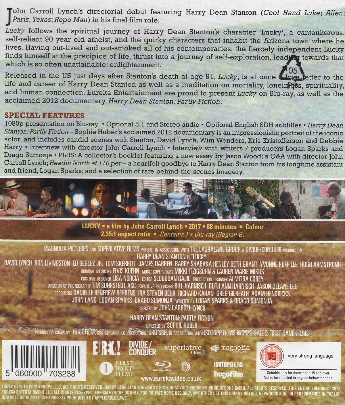Lucky (ej svensk text) (Blu-ray) - 2