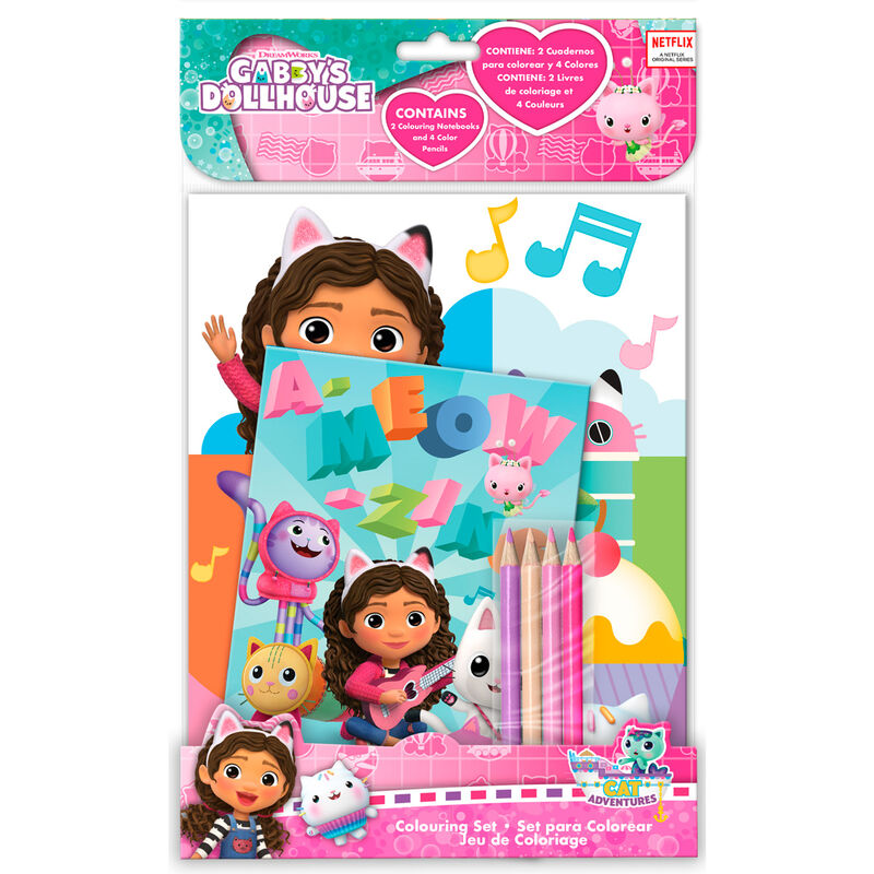 Gabby's Dollhouse Målarset med Pennor