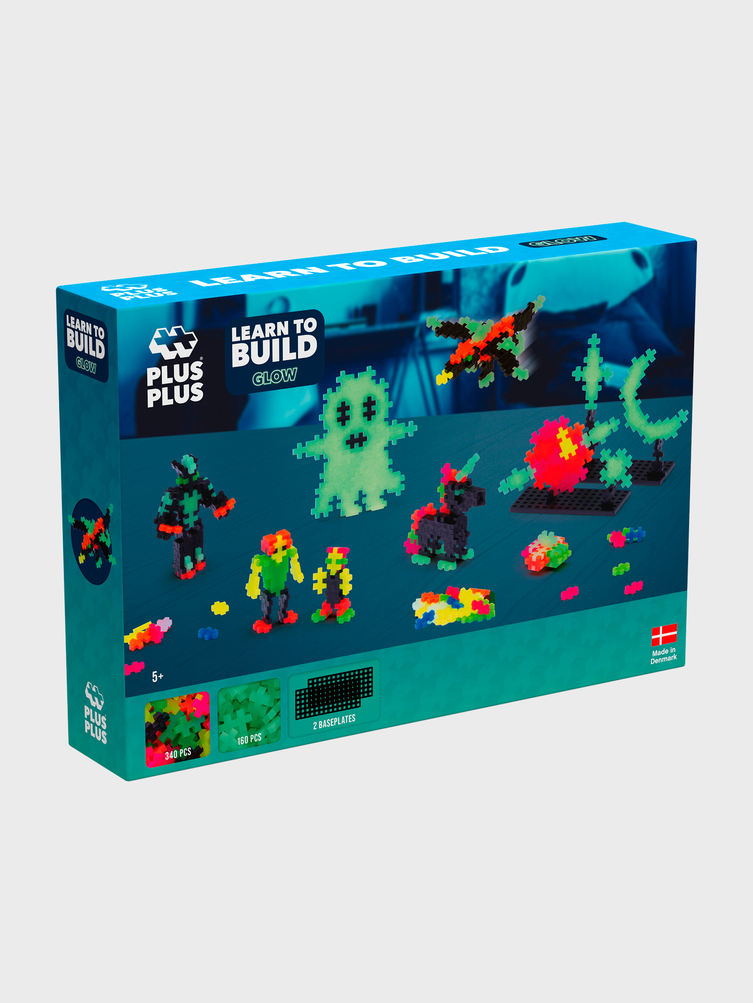 Plus-Plus Learn to Build Glow, 500 Bitar