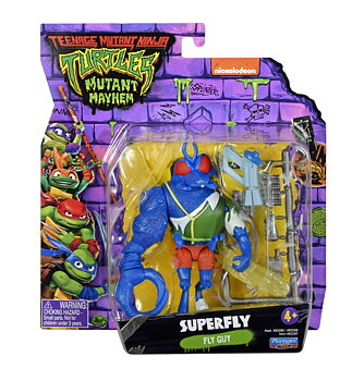 Turtles Mutant Mayhem Figur Superfly, 12 cm