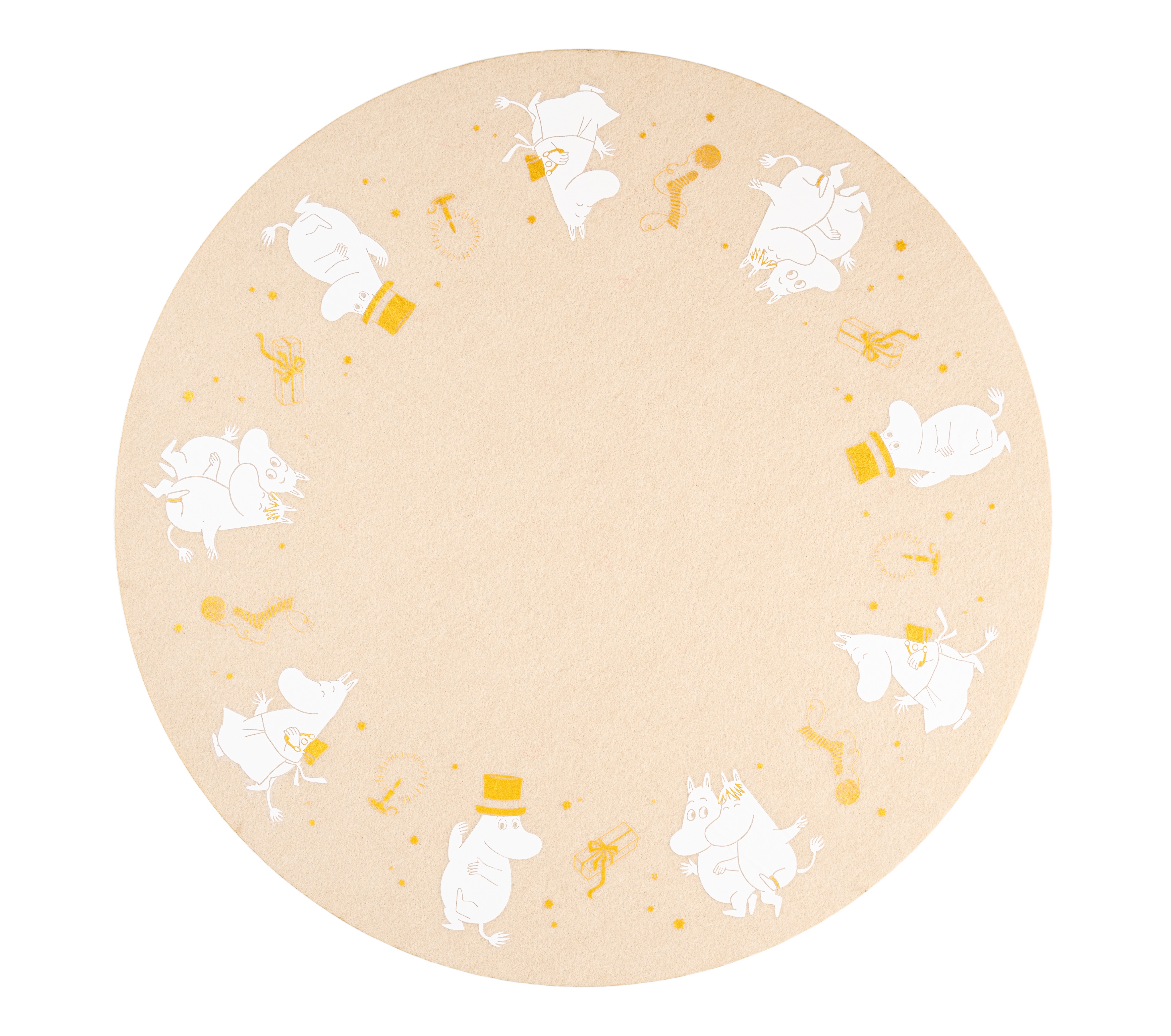 Moomin Table Mat Ø38 cm - Sparkling Stars