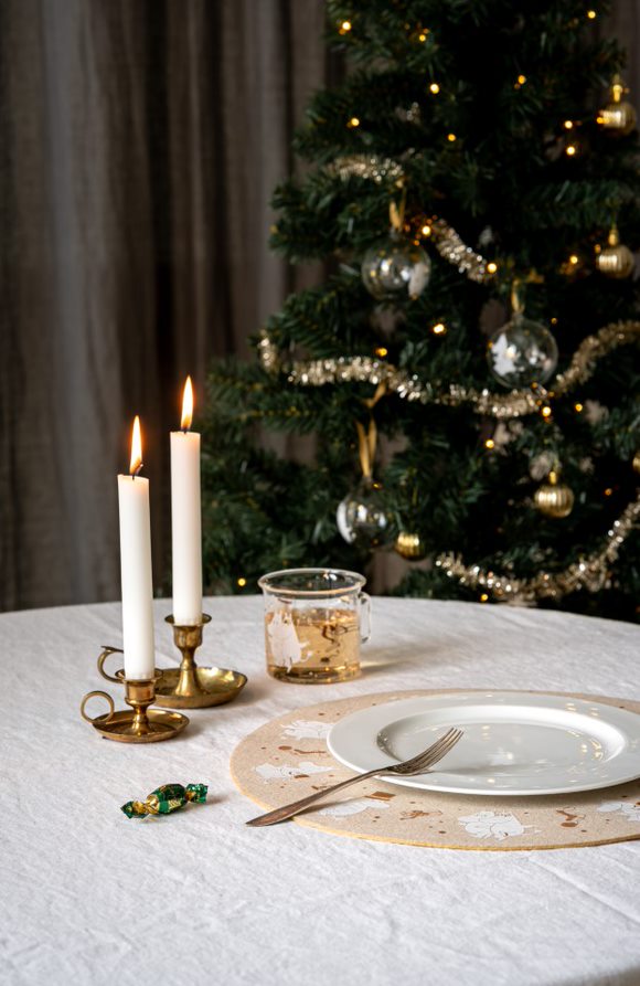 Moomin Table Mat Ø38 cm - Sparkling Stars - 2