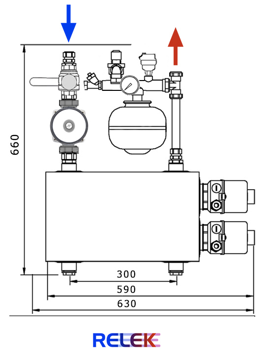 Elpanna 6-18kW, monterad, ELPM exkl. elpatroner, 2020 - 3