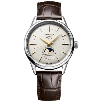 L4.815.4.78.2 Longines Flagship Heritage 38,5 månfas silver