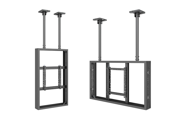 M Pro Series Enclosure 55" Ceiling Mount B2B Medium Black